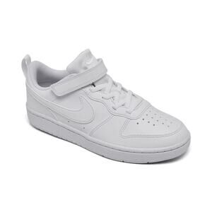 NWT Nike Kids Court Borough Low Recraft Adjustable Strap Casual Sneakers Size 3